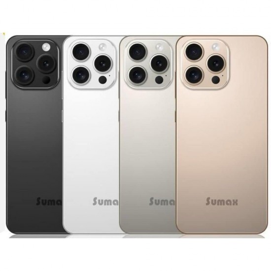 هاتف SU Max 16 شبيه الايفون 5G ضمان 6 شهور أسود