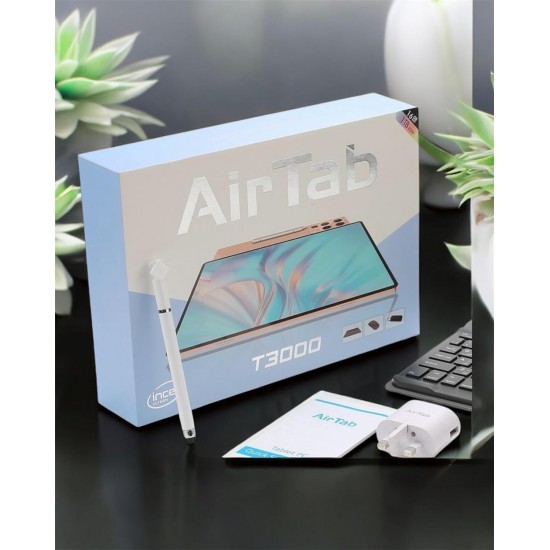 تابلت AirTab T3000 10 1 مزود بكيبورد وماوس وقلم ضمان 6 شهور سماعة هدية