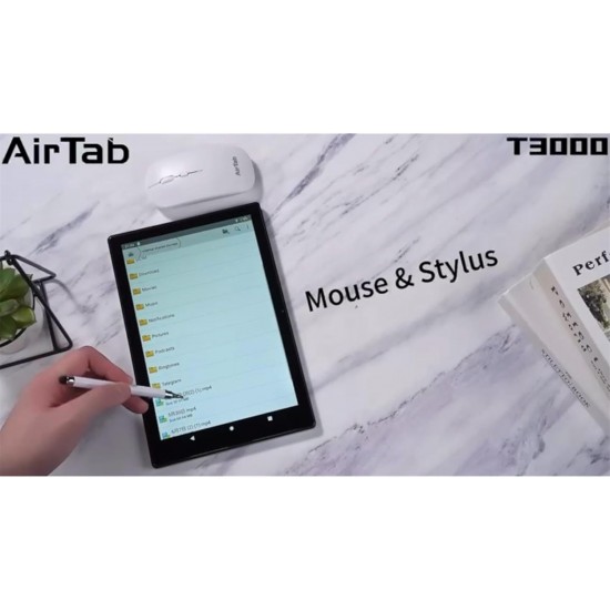 تابلت AirTab T3000 10 1 مزود بكيبورد وماوس وقلم ضمان 6 شهور سماعة هدية