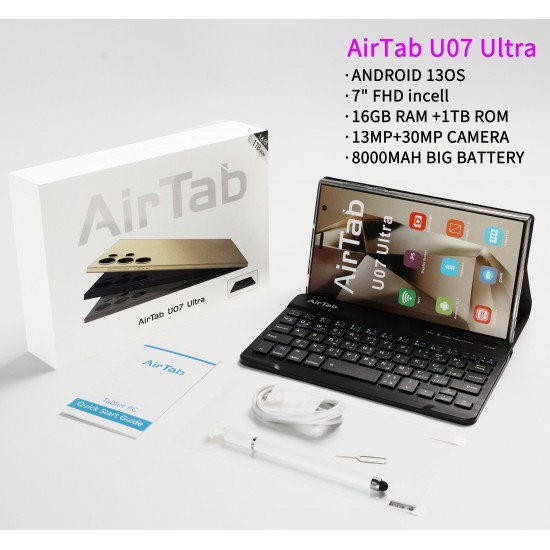 تابلت ايرتاب 07 كيبورد بلوتوث ضمان 6 شهور