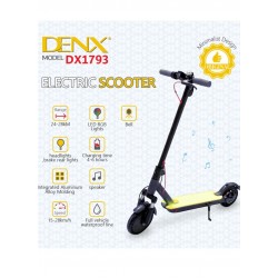 سكوتر كهربائي DENX DX1793 ضمان عام