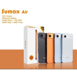 هاتف Sumax Air 5G ضمان 6 شهور سماعة بلوتوث هدية