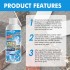 2 Pcs of Stone Stain Remover Cleaner