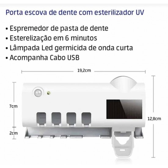 حامل و معقم فرش الاسنان