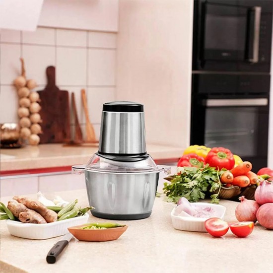 Stainless Steel 3 Speed Chopper and Choker كبة و قطاعة 3 سرعات