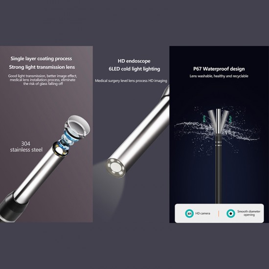 جهاز تنظيف الأذن بكاميرا الجديد