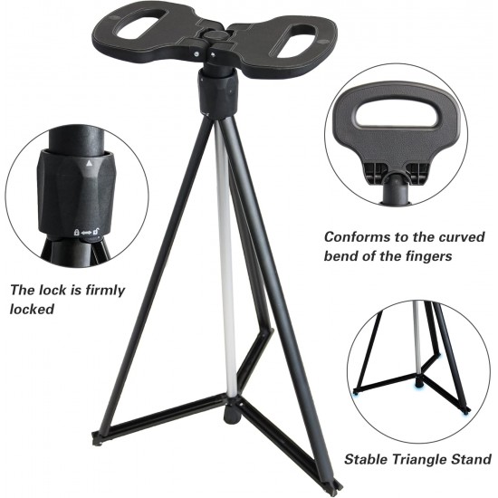 عصا مشي قابلة للطي مع مقعد