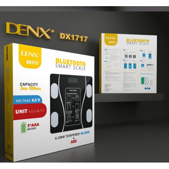 DENX Bluetooth smart Scale ميزان سمارت