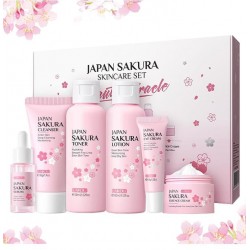 مجموعة الساكورا اليابانية للعناية بالبشرة