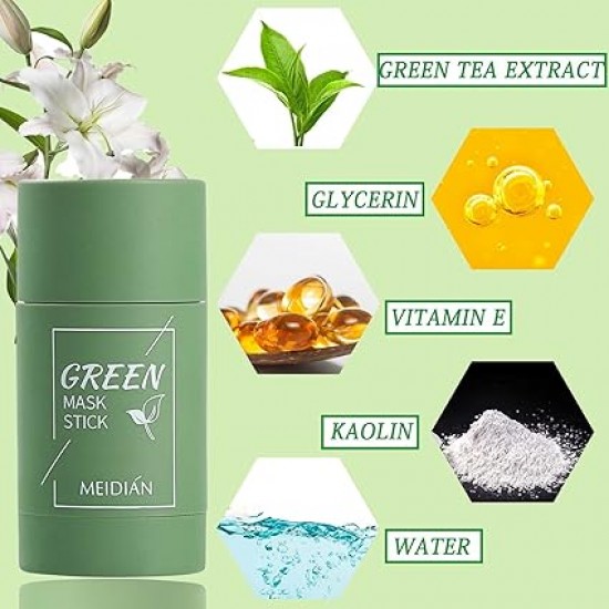 ماسك الوجه بالشاي الأخضر