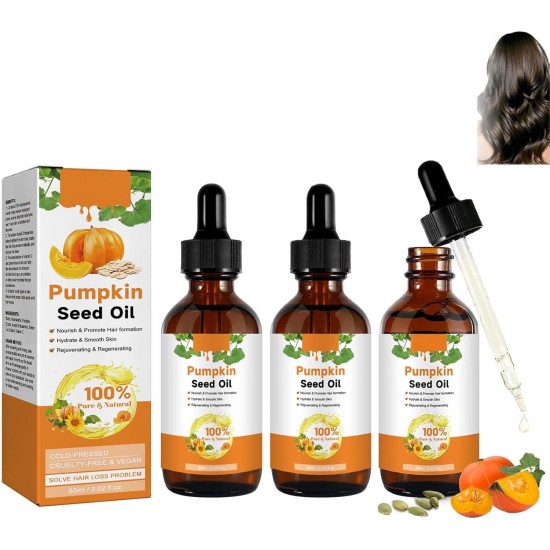 3 قطع من زيت يزور اليقطين