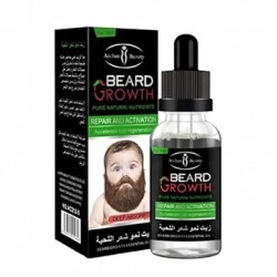 عرض ثلاث قطع زيت نمو شعر اللحية