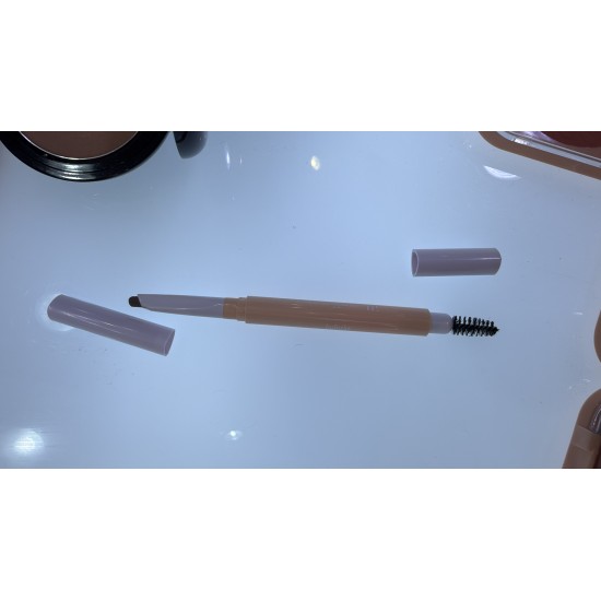 عرض 2 قلم حواجب بني كريمي مقاوم للماء