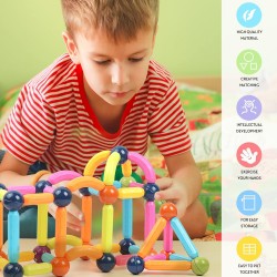 لعبة تنمية المهارات العصا مغناطيسية 42 قطعة