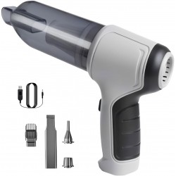 عرض تنظيف السيارة الفائق مسدس الغسيل بالفوم سبراي تنظيف مقاعد السيارة فوطة مايكروفايبر مكنسة سيارة لاسلكية