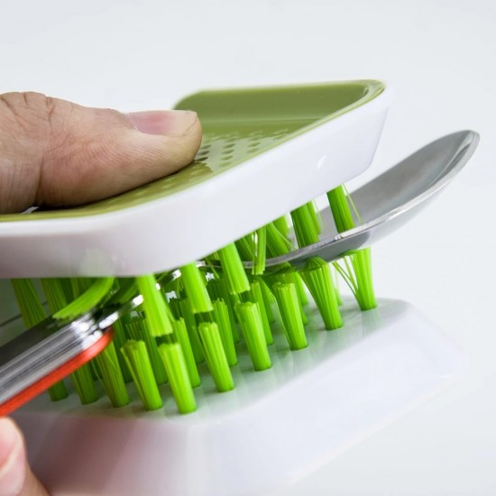 فرشة تنضيف السكاكين والشوك