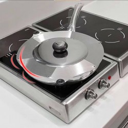 غطاء حلة معدن متعدد المقاسات