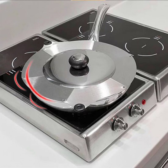 غطاء حلة معدن متعدد المقاسات