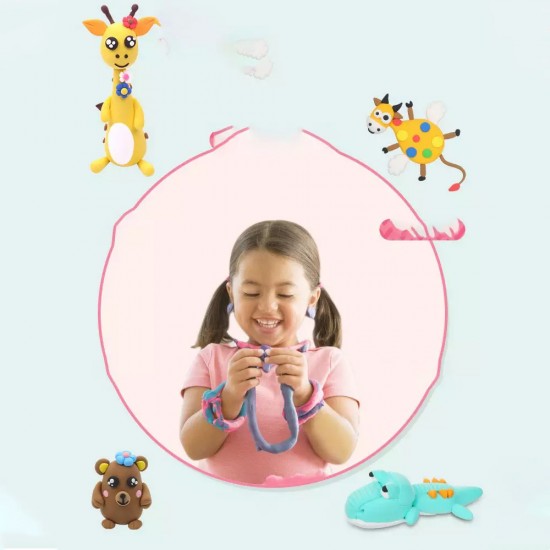 صلصال رملي 12 قطعة ألوان مختلفة