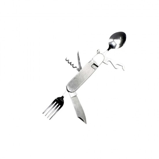 طقم ادوات مائدة قابلة للطي 6 في 1