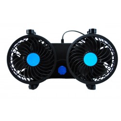 مروحة سيارة مزدوجة الرأس