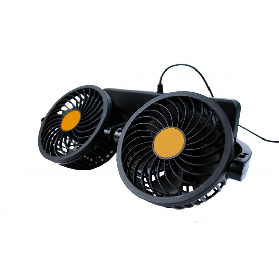 مروحة سيارة مزدوجة الرأس