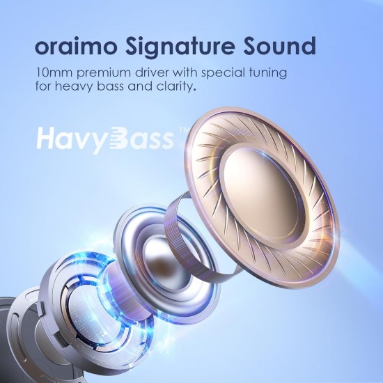 سماعات الأذن اورايمو اللاسلكية الحقيقية ENC