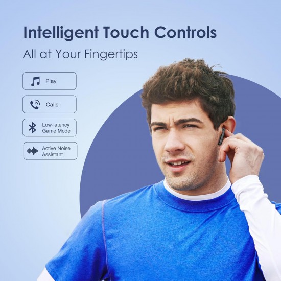 سماعات الأذن اورايمو اللاسلكية الحقيقية ENC