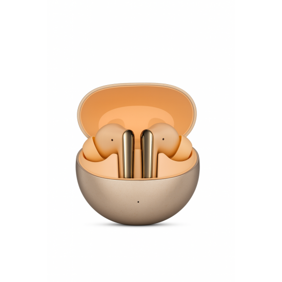 سماعة ايربودز من رينو لون اسود ذهبي