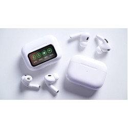 سماعة ذكيه مع شاشة A9 لون ابيض