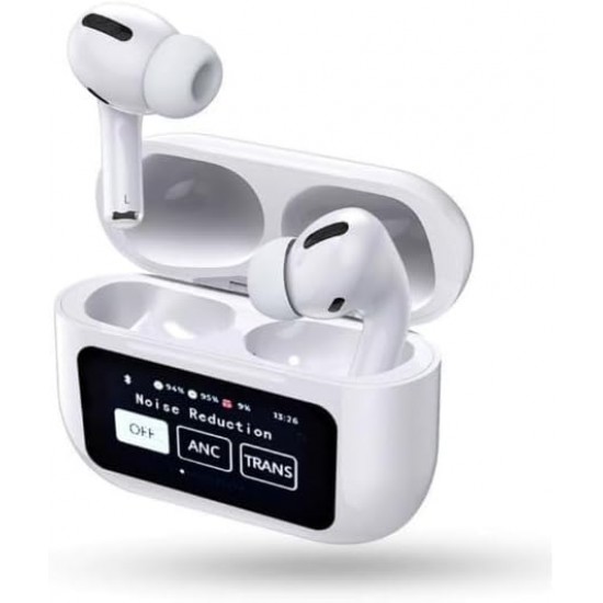 سماعة ذكيه مع شاشة A9 لون ابيض