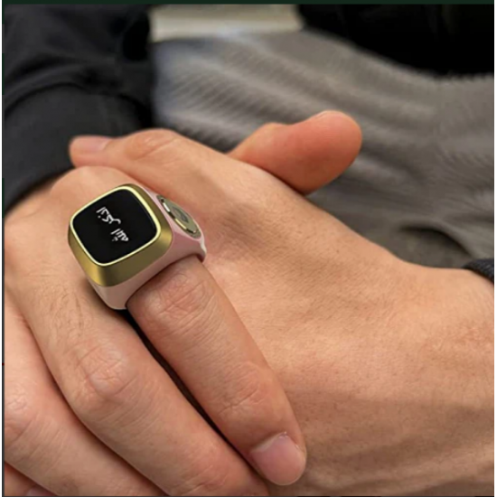 خاتم التسبيح الالكتروني الترند مقاس22