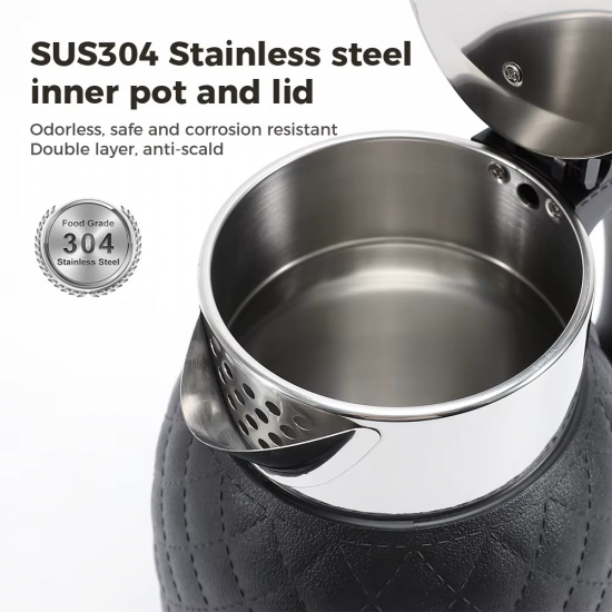 كاتيل و ترمس 2 في 1 جلد