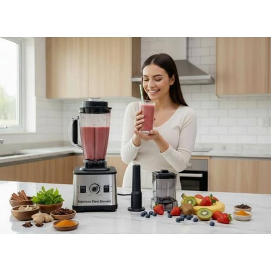 خلاط مطحنه 12000 وات BRAUN مع ضمان