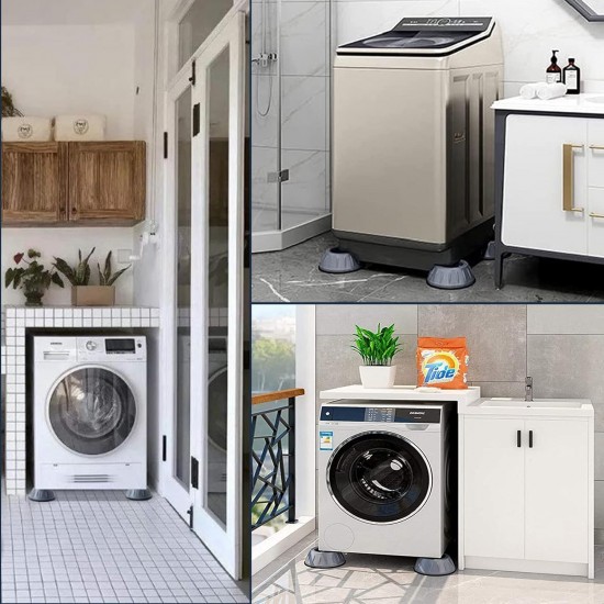 عرض قطعتين حوامل غسالة سليكيون مانعة لانزلاق