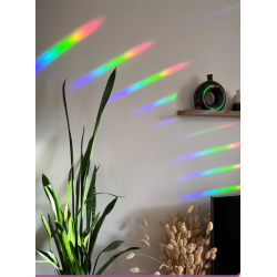 عرض قطعتين استيكر اضاءات الشمس Sun Catcher