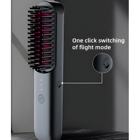 Wireless hair straighter