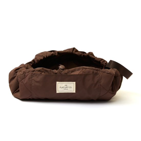 شنطة المكياج المحمولة اسود