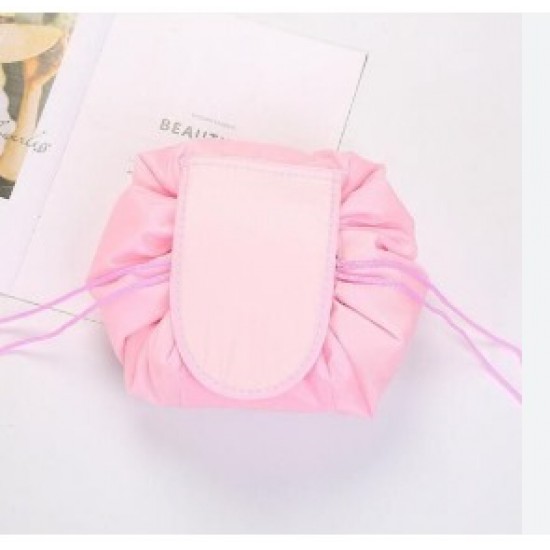 شنطة المكياج المحمولة بينك