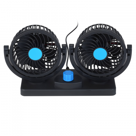 مروحة سيارة مزدوجة الرأس ب USB