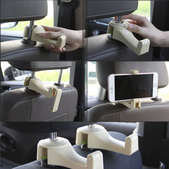 مروحة و حامل للسيارة 2 فى 1