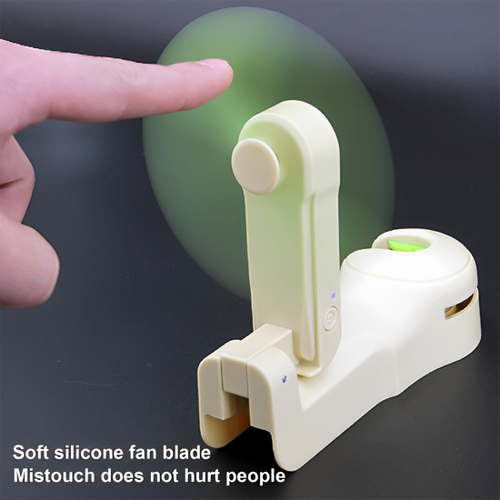 مروحة و حامل للسيارة 2 فى 1