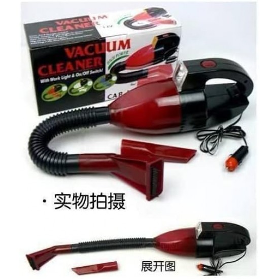 مكنسة سيارة كهربائية مع ضوء