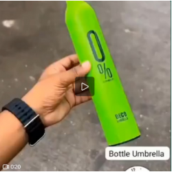 شمسية علي شكل زجاجة