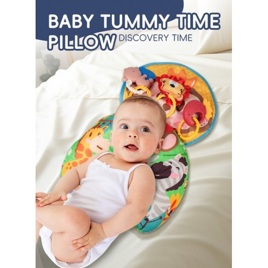 وسادة وقت الاستلقاء على البطن للطفل