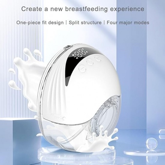 مضخة كهربائية لاسلكية للرضاعة الطبيعية قطعه واحده