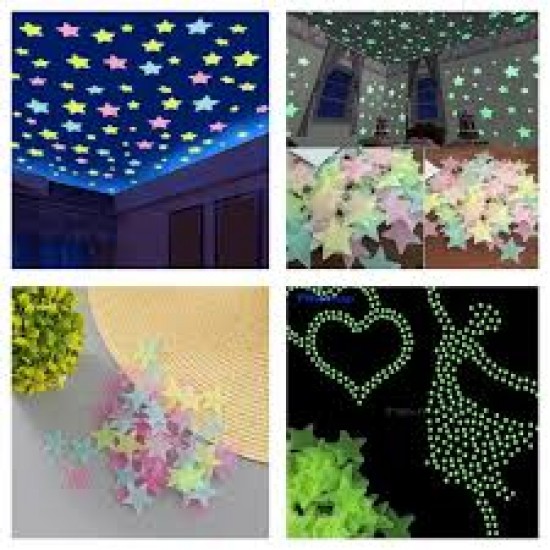 عرض 5 قطع نجوم فسفوريه