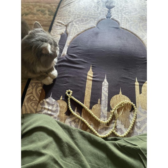 مصلية مبطنة مانعة للانزلاق كبيرة