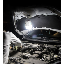 كشاف ليد مزدوج يعمل بالطاقة شمسية