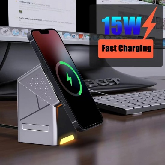 Megsafe Charger 3 in 1 Wireless Charger 15 Watt